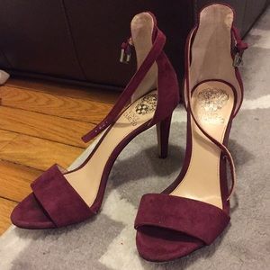 Vince Camuto purple/maroon heels size 6.5